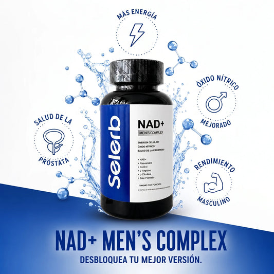 SELERB NAD+ RESVERATROL X 60 CAPS + POTENCIA MASCULINA