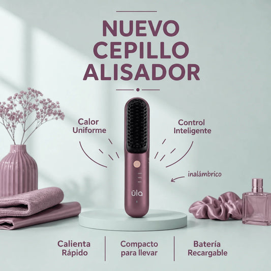 Cepillo Alisador Cabello Inalámbrico ULA
