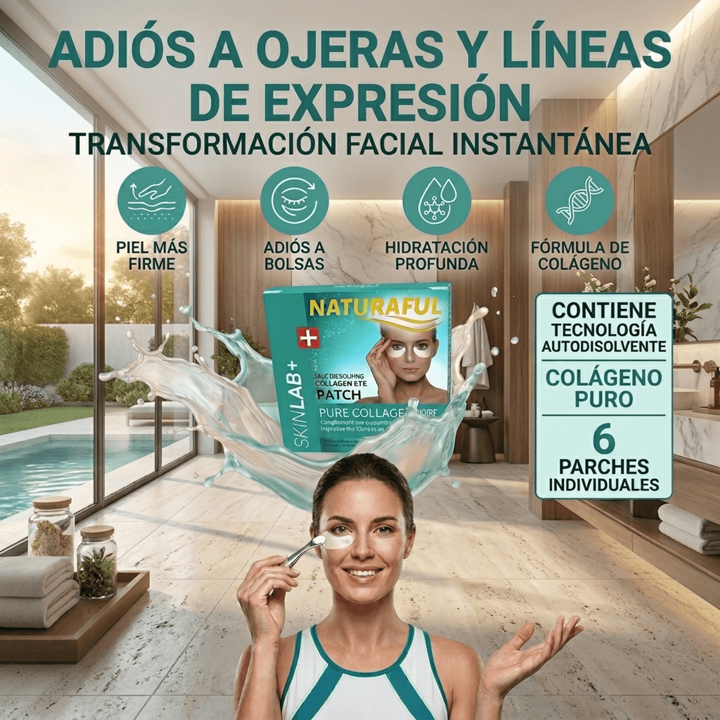 Parches colagenos Ojeras